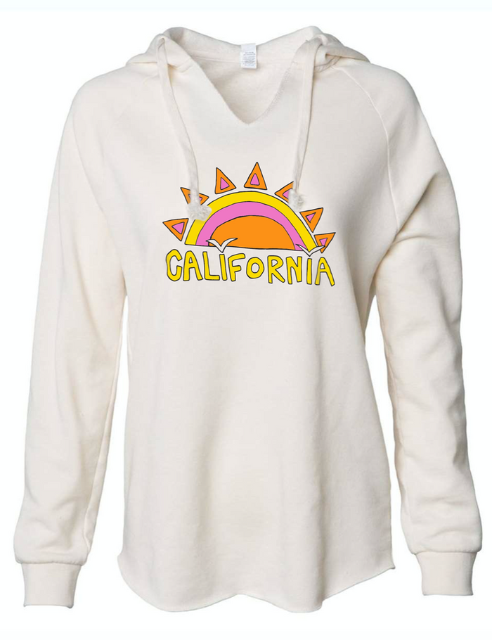 "California Sunshine Women's Hoodie" by Annie Free