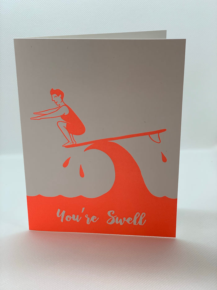 You're Swell Greeting Card